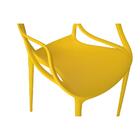 Kit 10 Cadeiras Allegra - Amarelo
