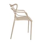 Kit 10 Cadeiras Allegra - Nude