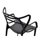 Kit 10 Cadeiras Allegra - Preto