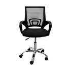 Kit 10 Cadeiras De Escritório Diretor Tela Mesh Base Cromada