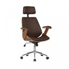 Kit 10 Cadeiras De Escritório Presidente Giratória Com Apoia