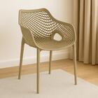 Kit 10 Cadeiras De Jantar Design Suits Com Braços Empilhável