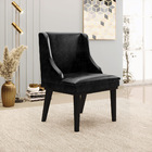 Kit 10 Cadeiras De Jantar Liz Corano Base Fixa Madeira Preto