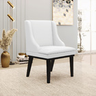 Kit 10 Cadeiras De Jantar Liz Corino Branco Base Fixa Madeira