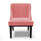 Kit 10 Cadeiras De Jantar Liz Suede Rosê Base Fixa Madeira Pr