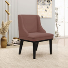 Kit 10 Cadeiras De Jantar Liz Veludo Base Fixa Madeira Preto