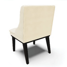 Kit 10 Cadeiras De Jantar Liz Veludo Base Fixa Madeira Preto