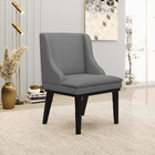 Kit 10 Cadeiras De Jantar Liz Veludo Luxo Grafite A131 Base F