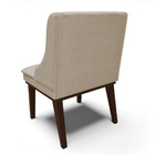 Kit 10 Cadeiras De Jantar Liz Veludo Luxo Prata A130 Base Fix