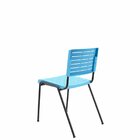 Kit 10 Cadeiras Escritório Fixa Hotel Auditório Niala Nr17 Az