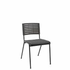 Kit 10 Cadeiras Escritório Fixa Hotel Auditório Niala Nr17 Pr