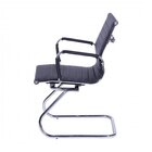 Kit 10 Cadeiras Escritório Interlocutor Fixa Esteirinha Corin