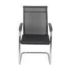 Kit 10 Cadeiras Escritorio Interlocutor Fixa Tela Mesh Roma 3