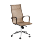 Kit 10 Cadeiras Escritório Presidente Esteirinha Tela Cobre