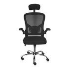 Kit 10 Cadeiras Escritório Presidente Tela Mesh Bogotá Preto