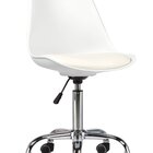 Kit 10 Cadeiras Escritório Secretária Decorativa Eames Chicag