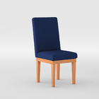 Kit 10 Cadeiras Estofadas Reforçadas - Balaqui Decor Azul Mar