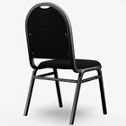 Kit 10 Cadeiras Hoteleiras Auditório Empilhável Linho Z33 Pre