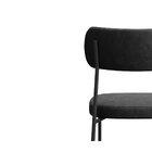 Kit 10 Cadeiras Mona Espresso Móveis Preto