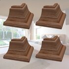 Kit 10 Caixas Com 120 Peças Cantoneira Externa Pvc 25x25mm Co