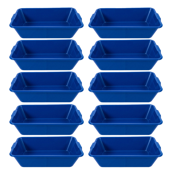 Kit 10 Caixas De Massa Azul 20 Litros Afort