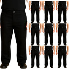 Kit 10 Calças Profissional Uniforme Trabalho Pesado Brim Meta