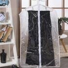 Kit 10 Capas Protetora Para Vestido 100% Pvc Com Zíper 1,20m