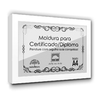 Kit 10 Certificados/diplomas A4 Com Tela De Acetato E Mdf - M