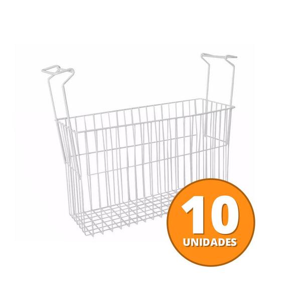 Kit - 10 Cestos Organizador Nextgen Para Freezer Nf E Hf - Me