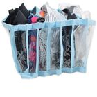 Kit 10 Colmeias Organizadora Sutiã Bojo - Transp Viés Azul