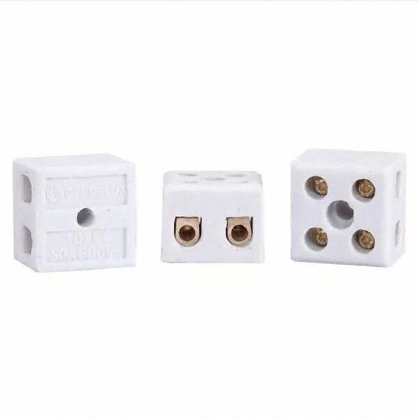 Kit 10 Conector Porcelana Bipolar Para Fio 16mm