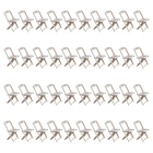 Kit 10 Conjuntos De Mesa Com 4 Cadeiras De Madeira Dobravel 7