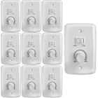 Kit 10 Controle  Ventilador Comercial 400w Bivolt 14 Rima