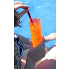 Kit 10 Copos Plásticos Long Drink Boccati Longo 370ml Festa V