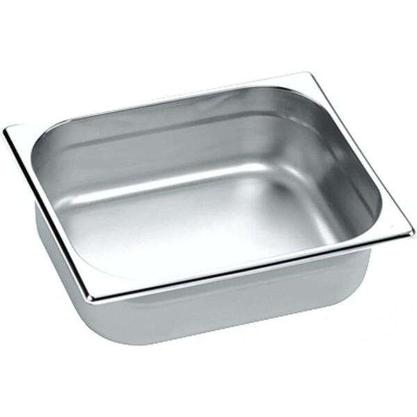 Kit 10 Cubas Gastronomica Inox Gn 1/4 X 65mm (265x162mm)