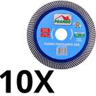 Kit 10 Disco Prando Porcelanato Azul Ultrafino