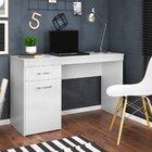 Kit 10 Escrivaninhas Com 1 Porta 1 Gaveta Vitória  Branco