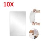Kit 10 Espelho Adesivo Acrilico Espelhado Retangular 20x30cm