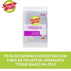 Kit 10 Esponja Prateada Scotch-brite 3m Anti Risco