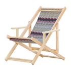 Kit 10 Espreguiçadeiras Preguiçosa Dobrável Madeira Maciça Na