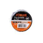 Kit 10 Fita Isolante Antichamas Preta 19mm X 5m - Foxlux