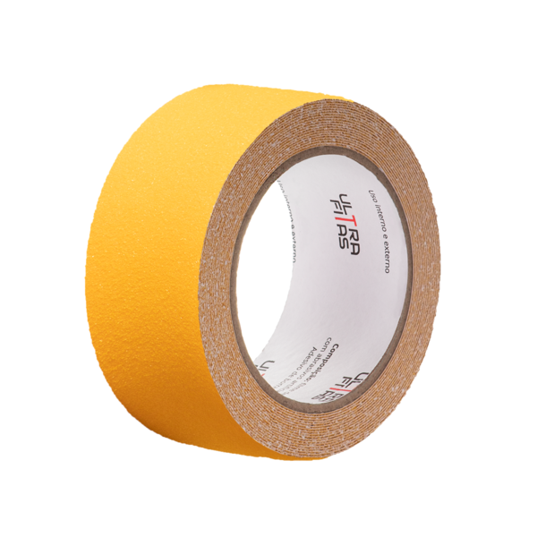 Kit 10 Fitas Antiderrapante 05 Metros - Amarela