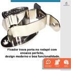 Kit 10 Fixador De Portas Piso Chão - Starfer