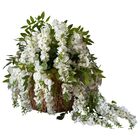 Kit 10 Galhos De Wisteria Artificial Flexíve Flor Ideal Para