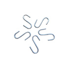 Kit 10 Ganchos S Multiuso Pratas Ganchinhos Suporte