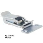 Kit 10 Grampos Fecho Rápido Trava Pressão Fe/e8 Zincado