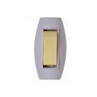 Kit 10 Interruptor Tipo Pera 1 Tecla Simples Cinza - Ilumi