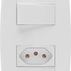 Kit 10 Interruptor+tomada 10a E 30 Tomada Dupla 10a Ilumi