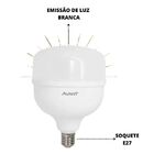 Kit 10 Lampada Avant Bulbo 50w Led 6500k + Fita Isolante 33+