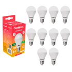 Kit 10 Lâmpada Led Bulbo 9w Branco Frio (6500k) - Ourolux